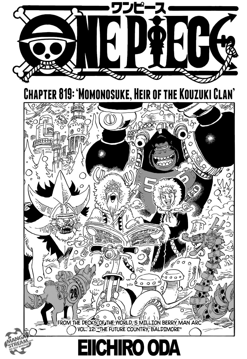 One Piece Chapter 819