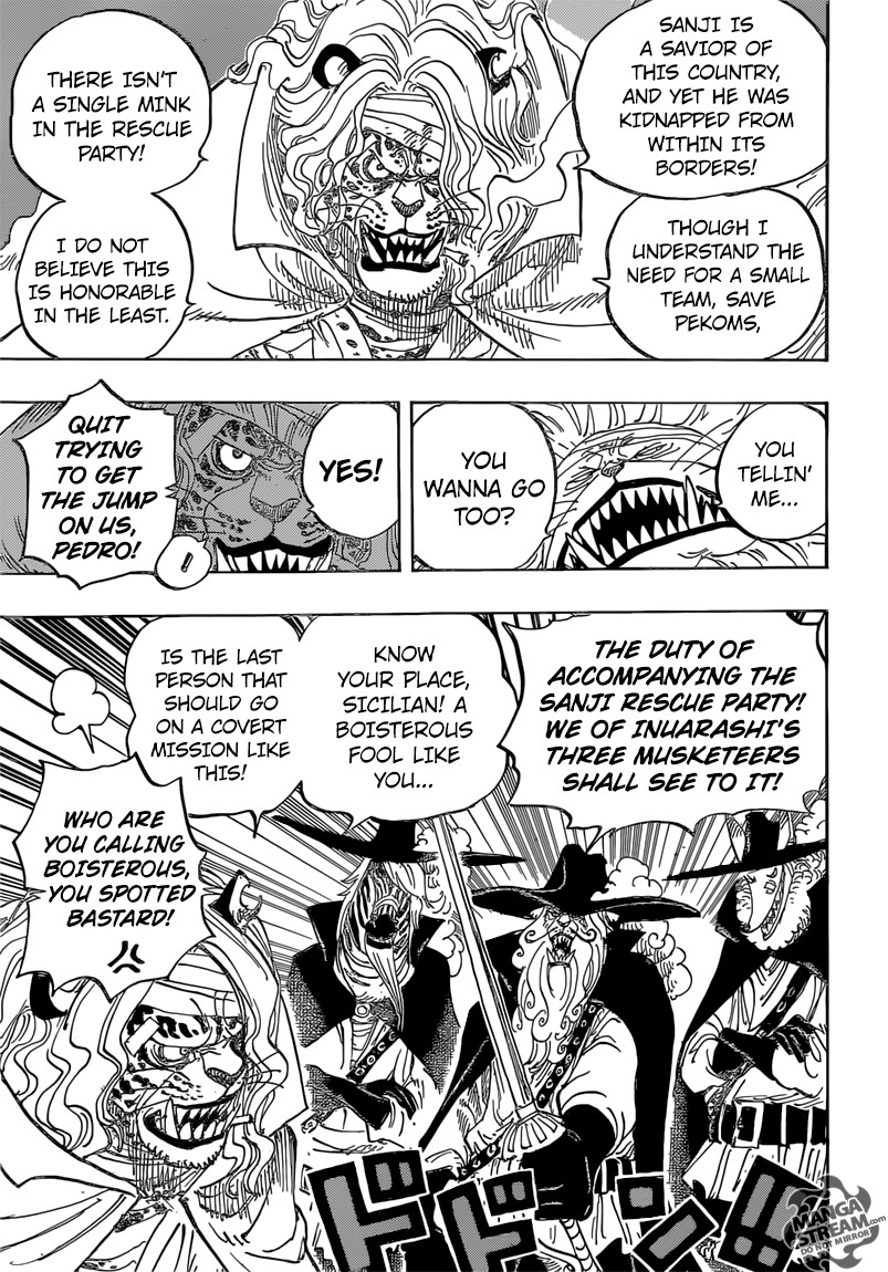 One Piece Chapter 822