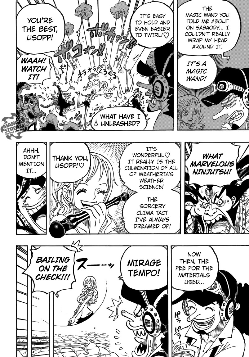 One Piece Chapter 822