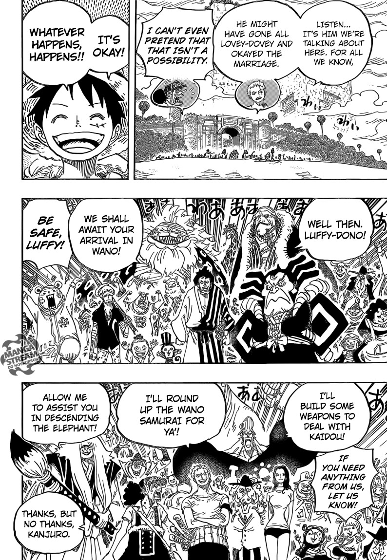 One Piece Chapter 822