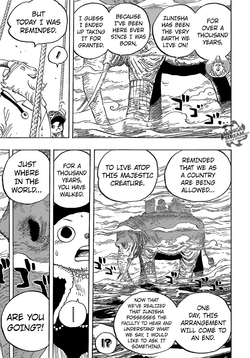 One Piece Chapter 822