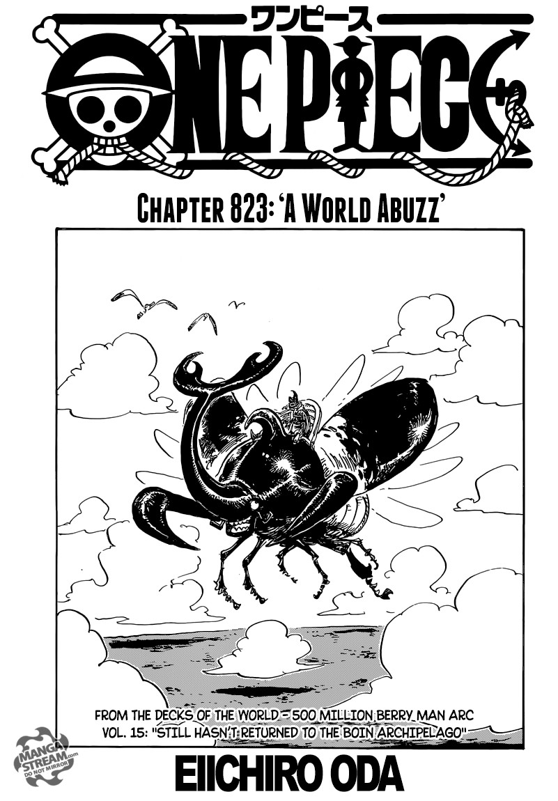 One Piece Chapter 823