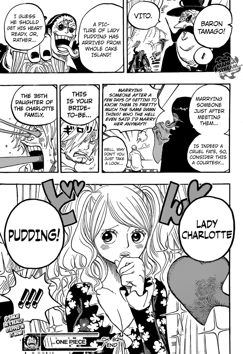 One Piece Chapter 824