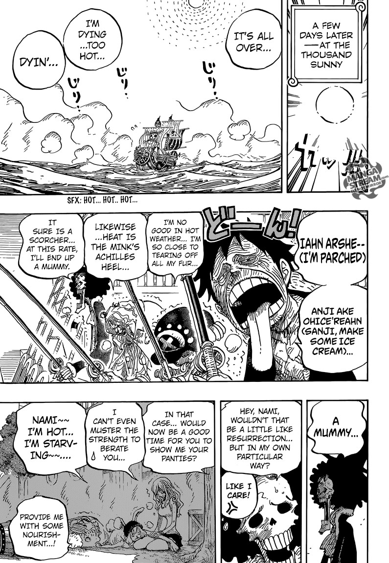 One Piece Chapter 825