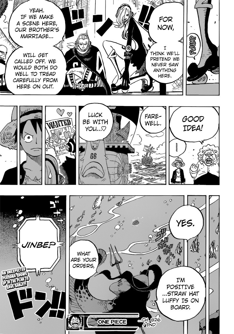 One Piece Chapter 826