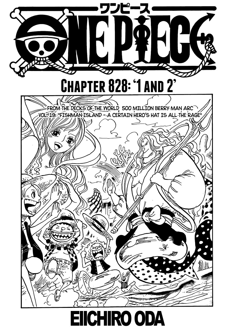 One Piece Chapter 828