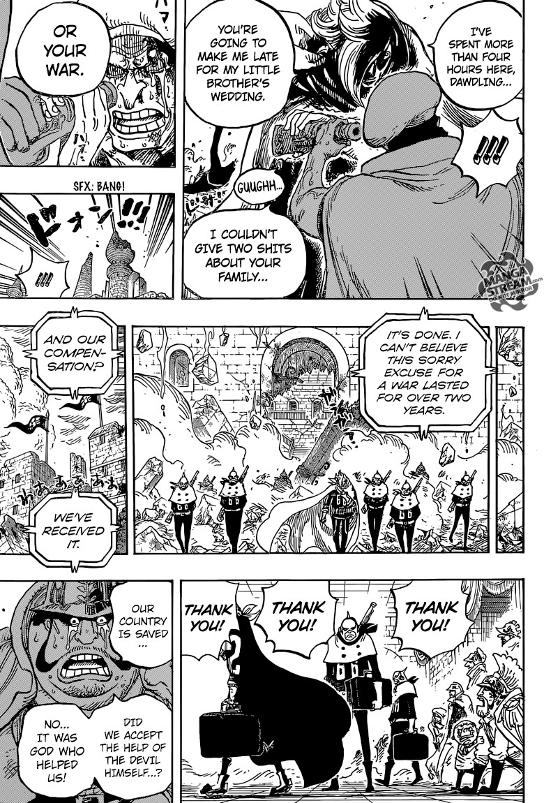 One Piece Chapter 828