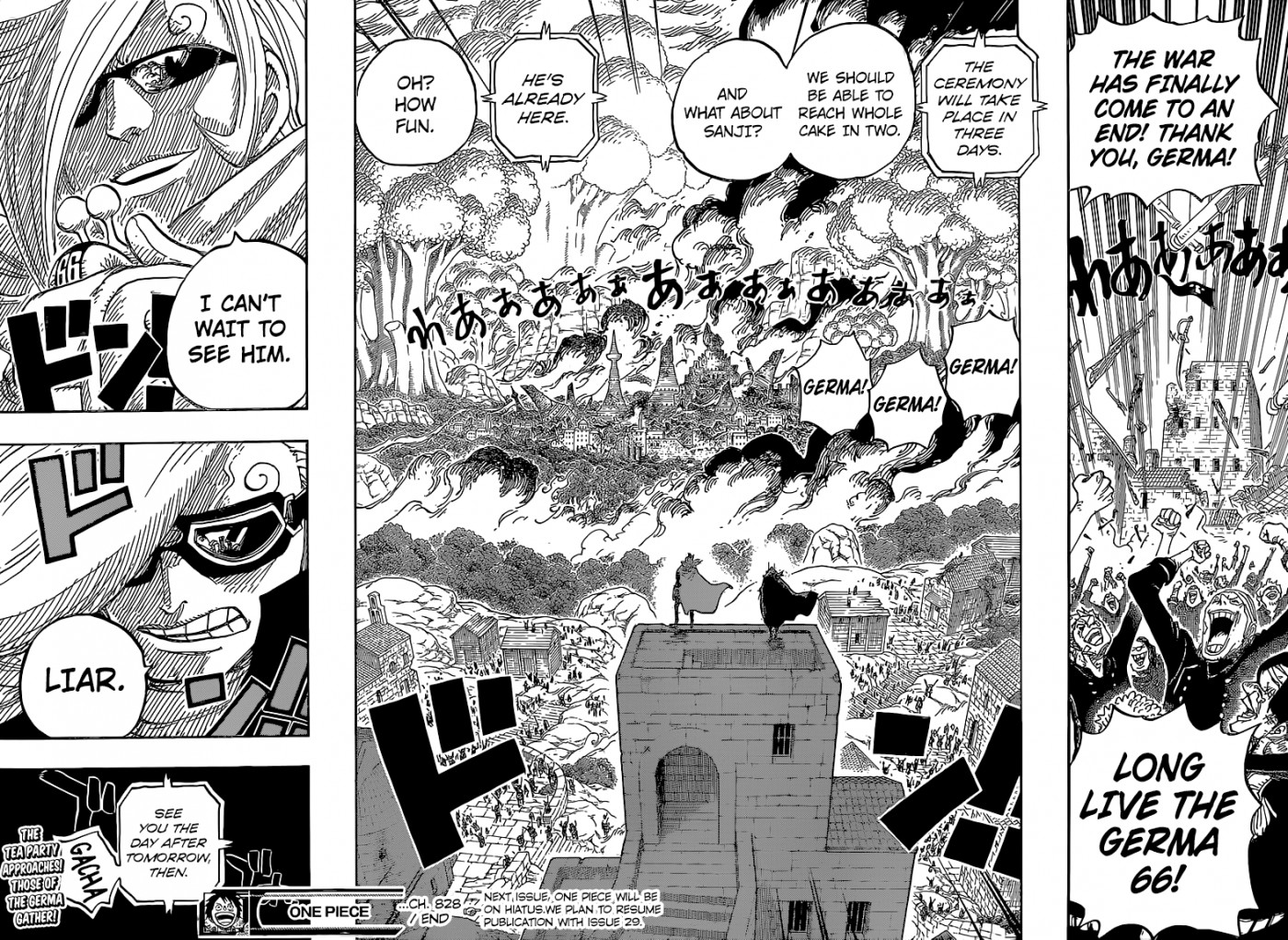 One Piece Chapter 828