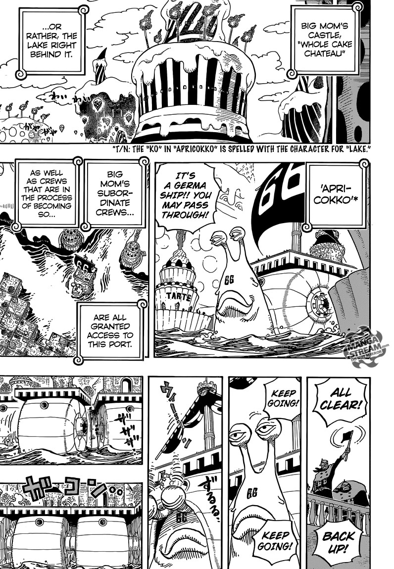 One Piece Chapter 832