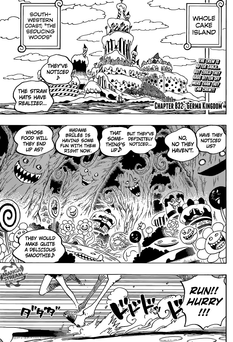 One Piece Chapter 832