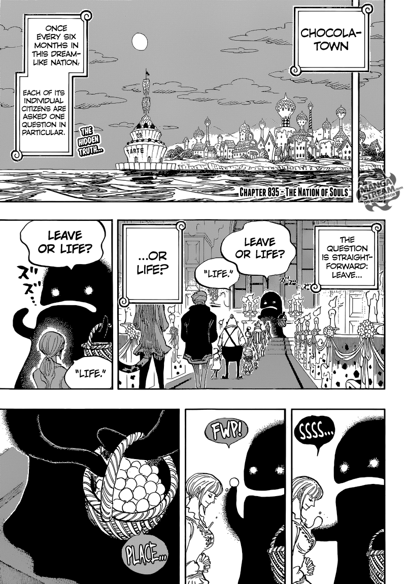 One Piece Chapter 835