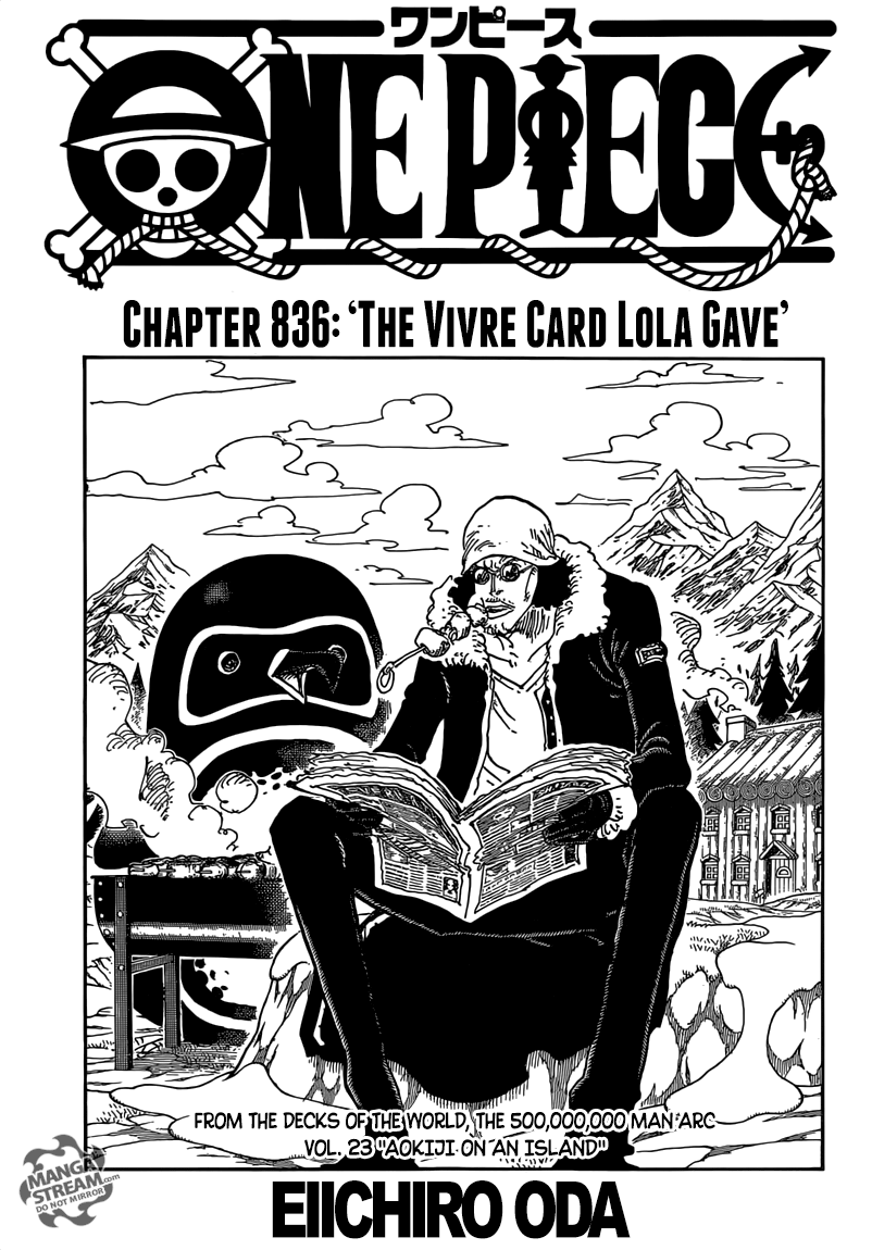 One Piece Chapter 836