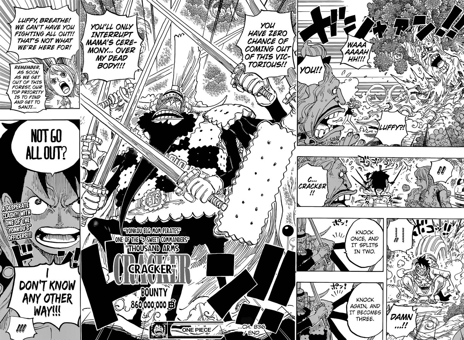 One Piece Chapter 836