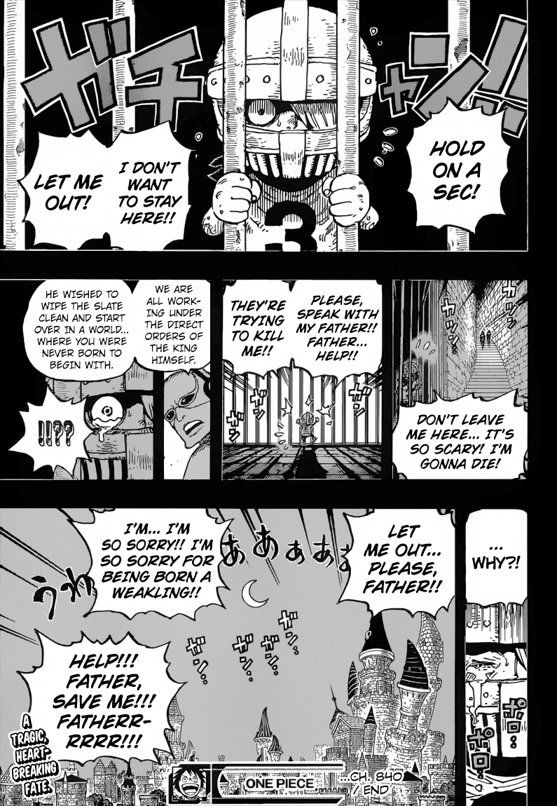 One Piece Chapter 840