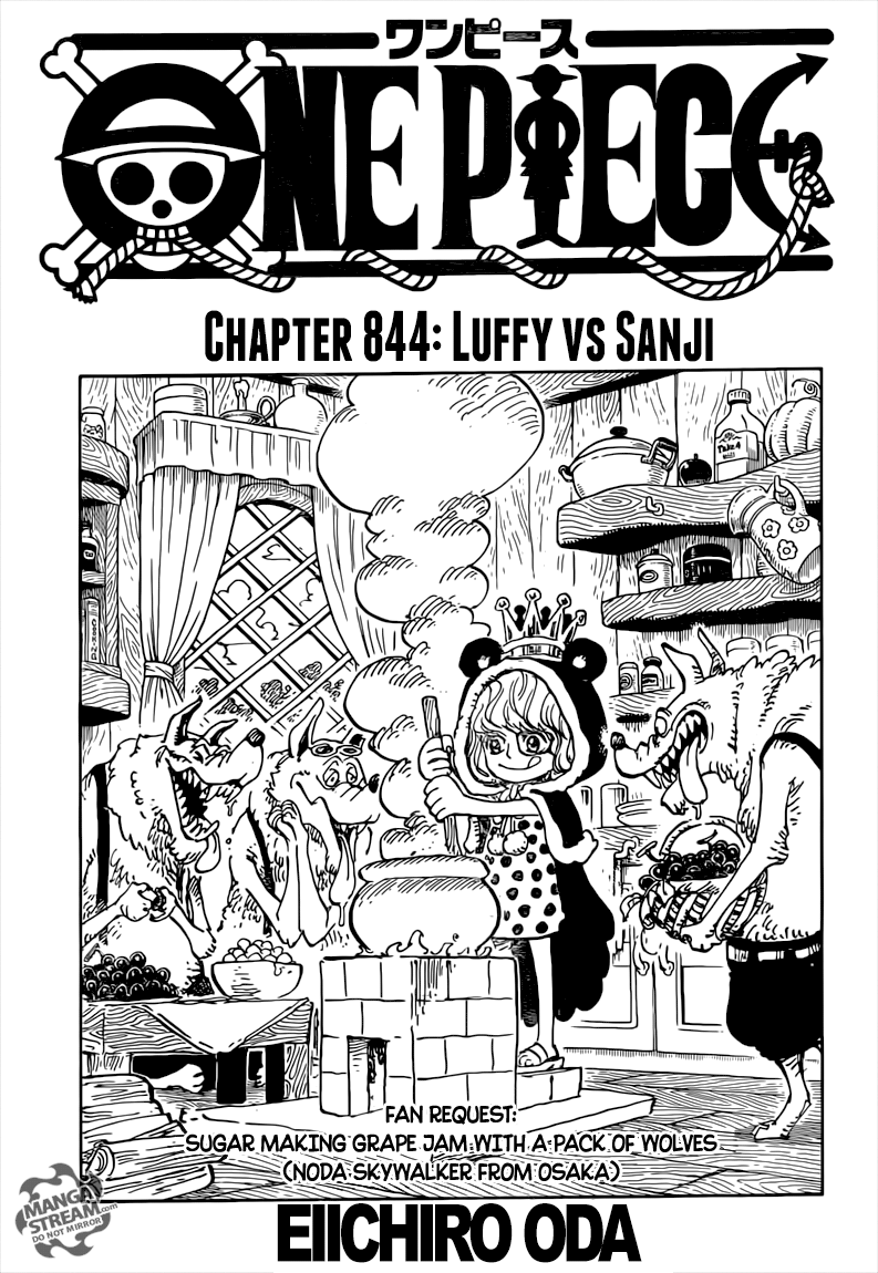 One Piece Chapter 844