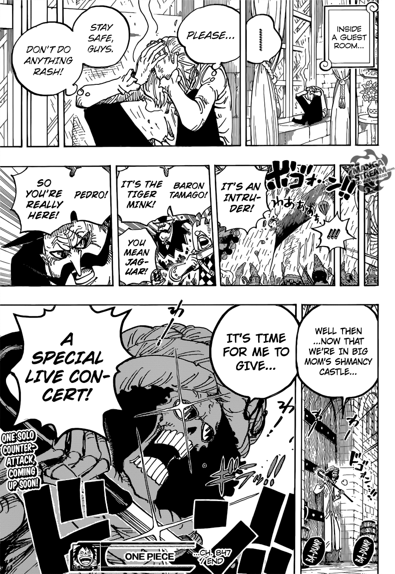 One Piece Chapter 847