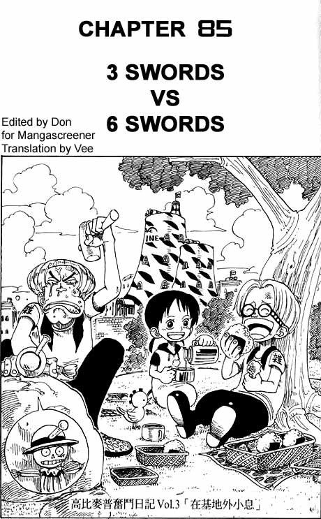 One Piece Chapter 85