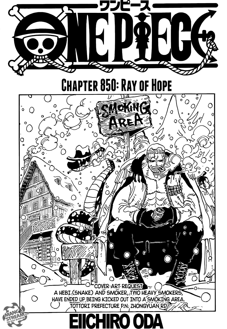 One Piece Chapter 850