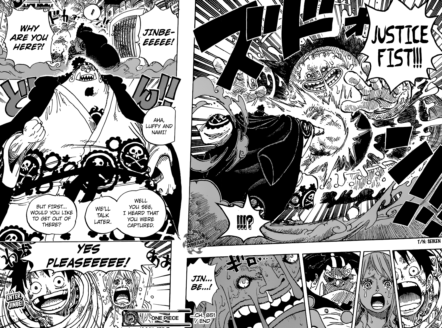 One Piece Chapter 851