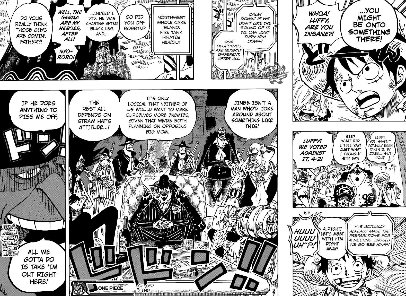 One Piece Chapter 857