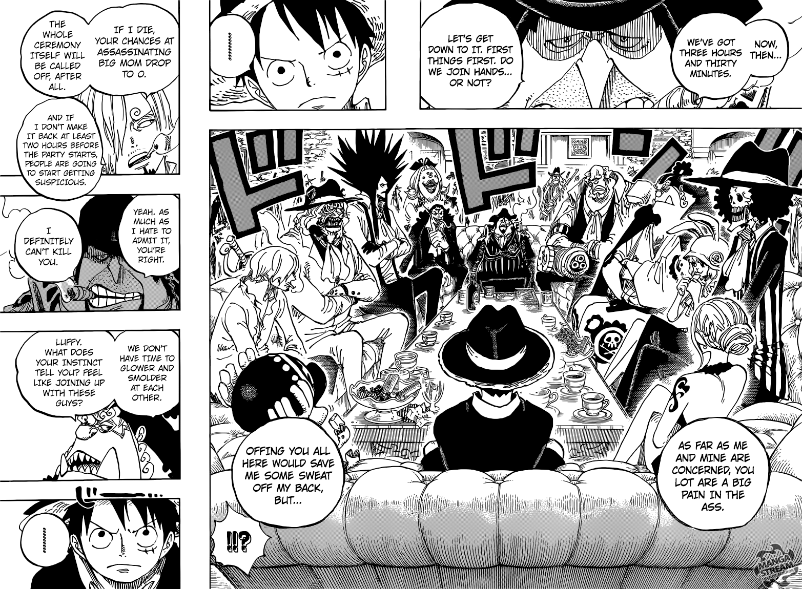 One Piece Chapter 858