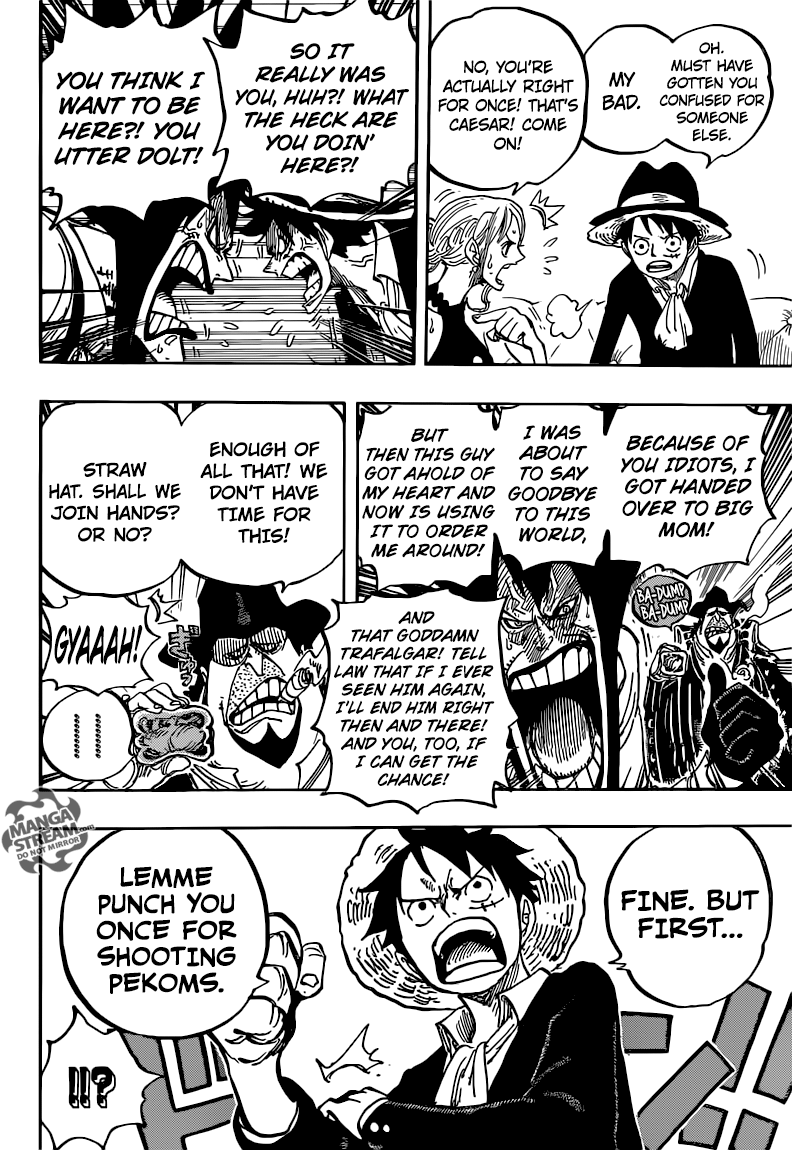 One Piece Chapter 858