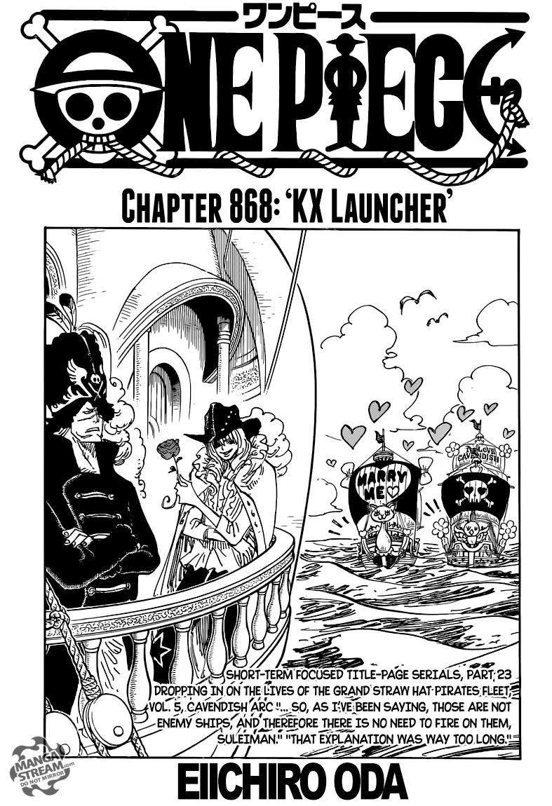 One Piece Chapter 868