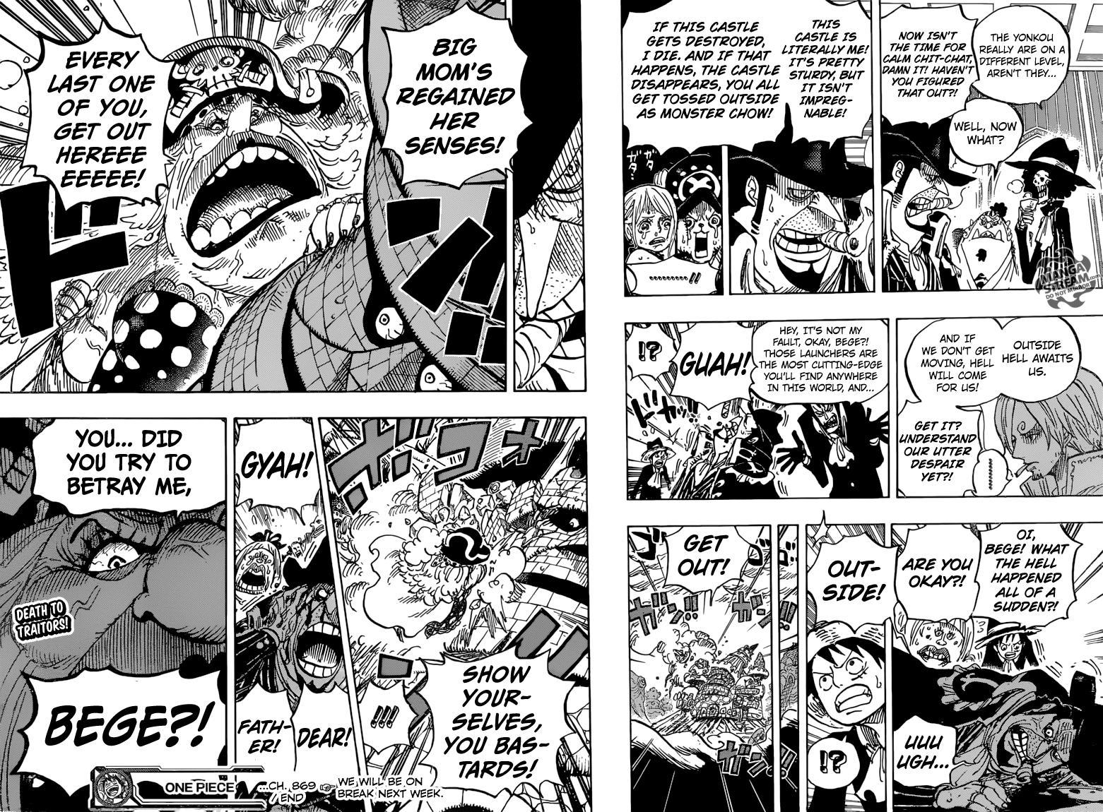 One Piece Chapter 869