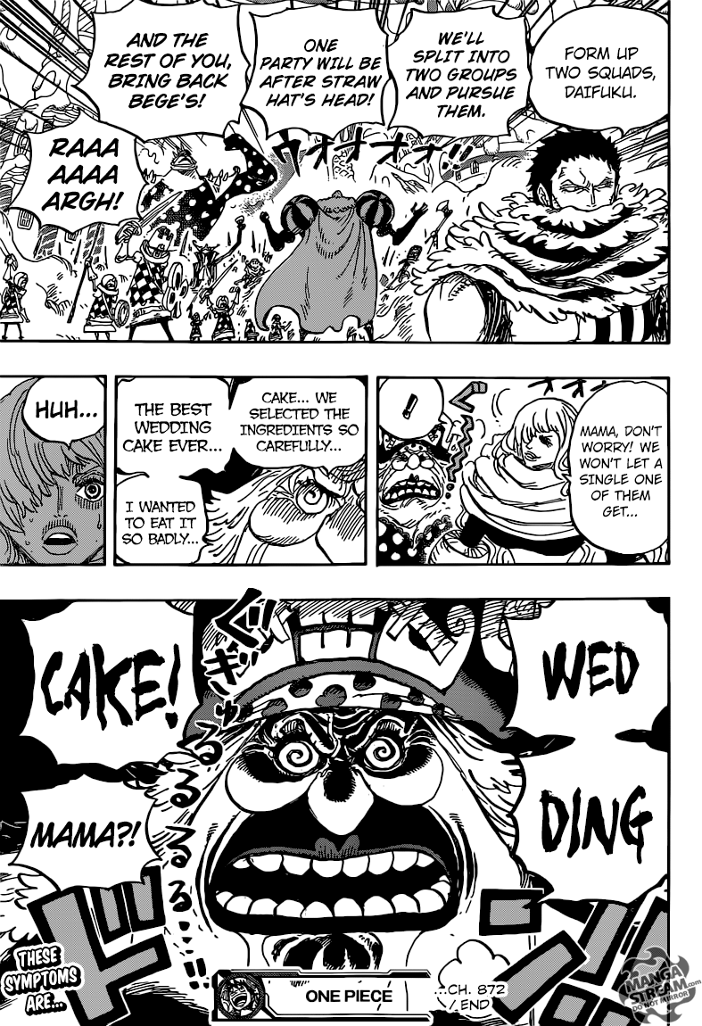 One Piece Chapter 872