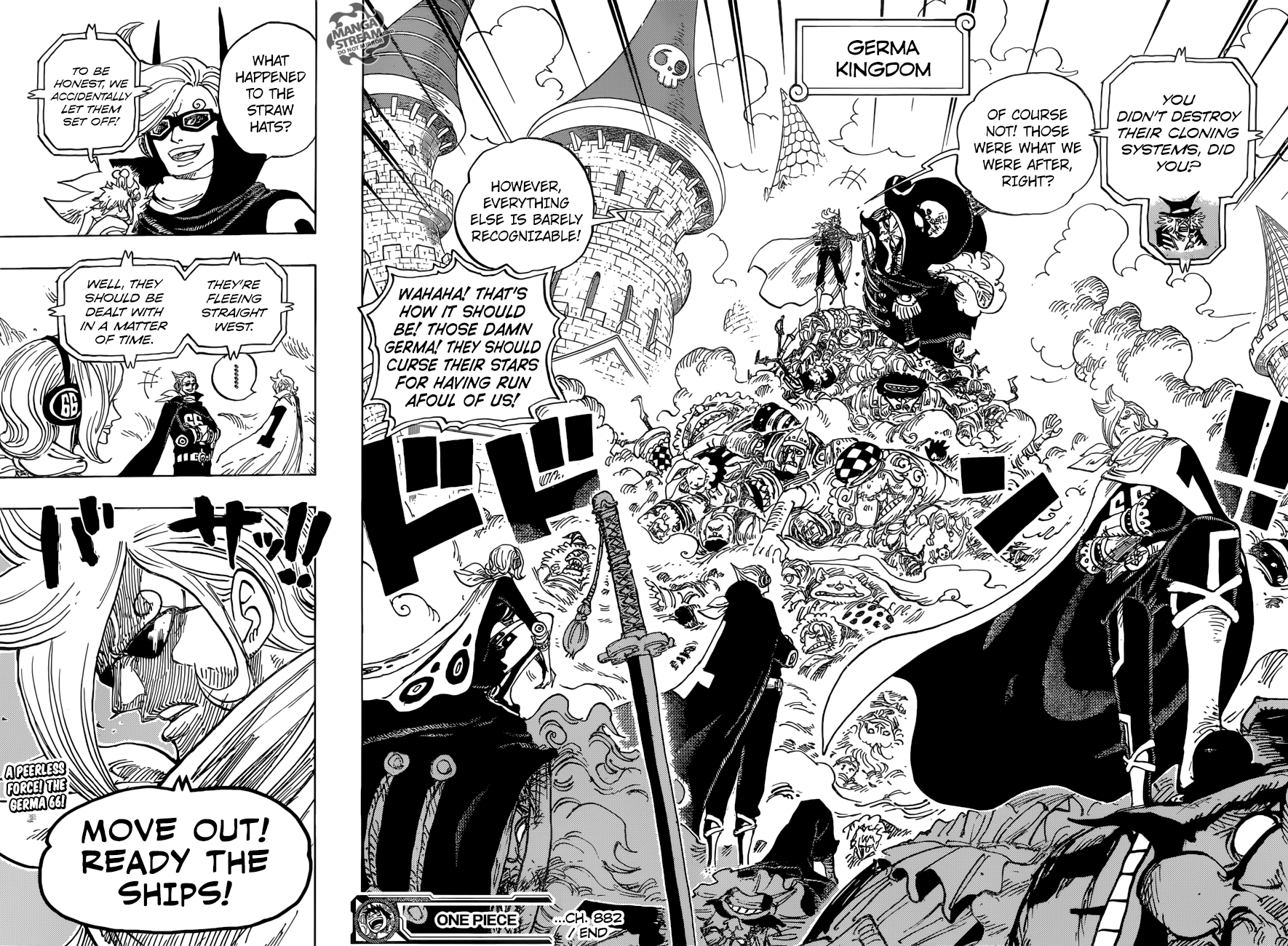 One Piece Chapter 882