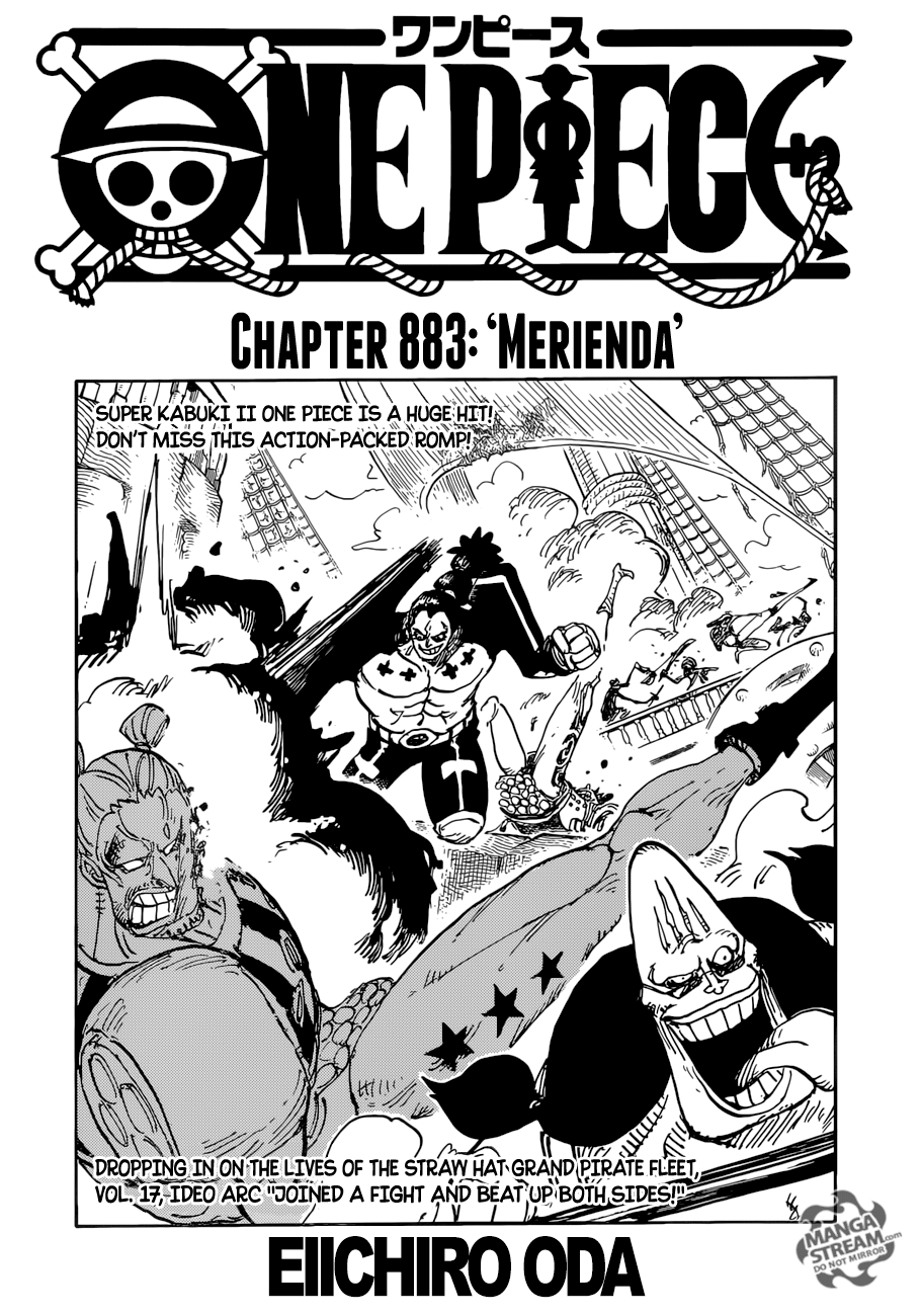 One Piece Chapter 883