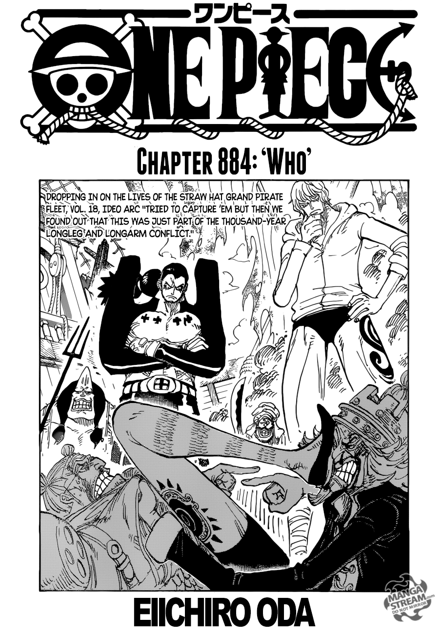 One Piece Chapter 884