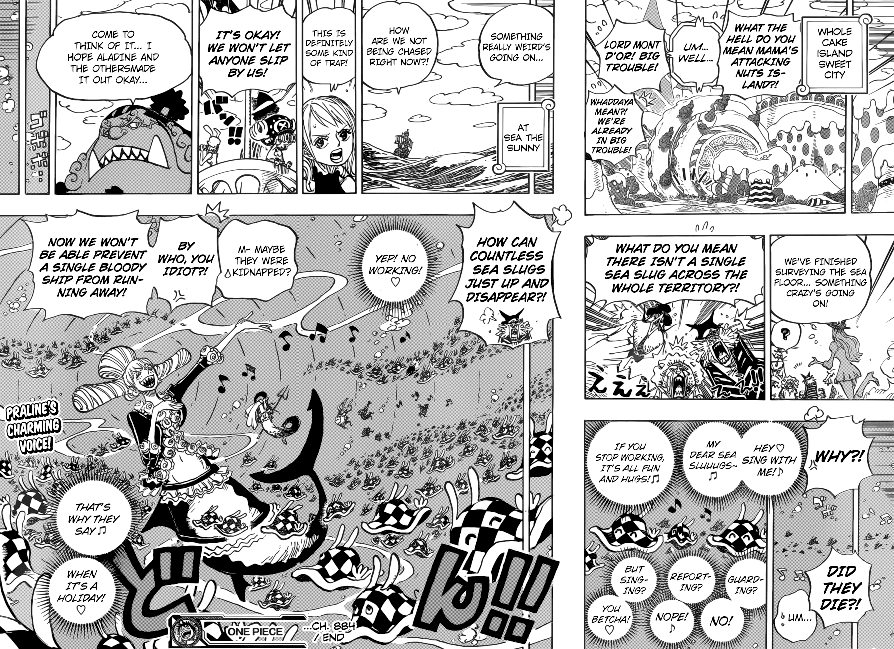 One Piece Chapter 884