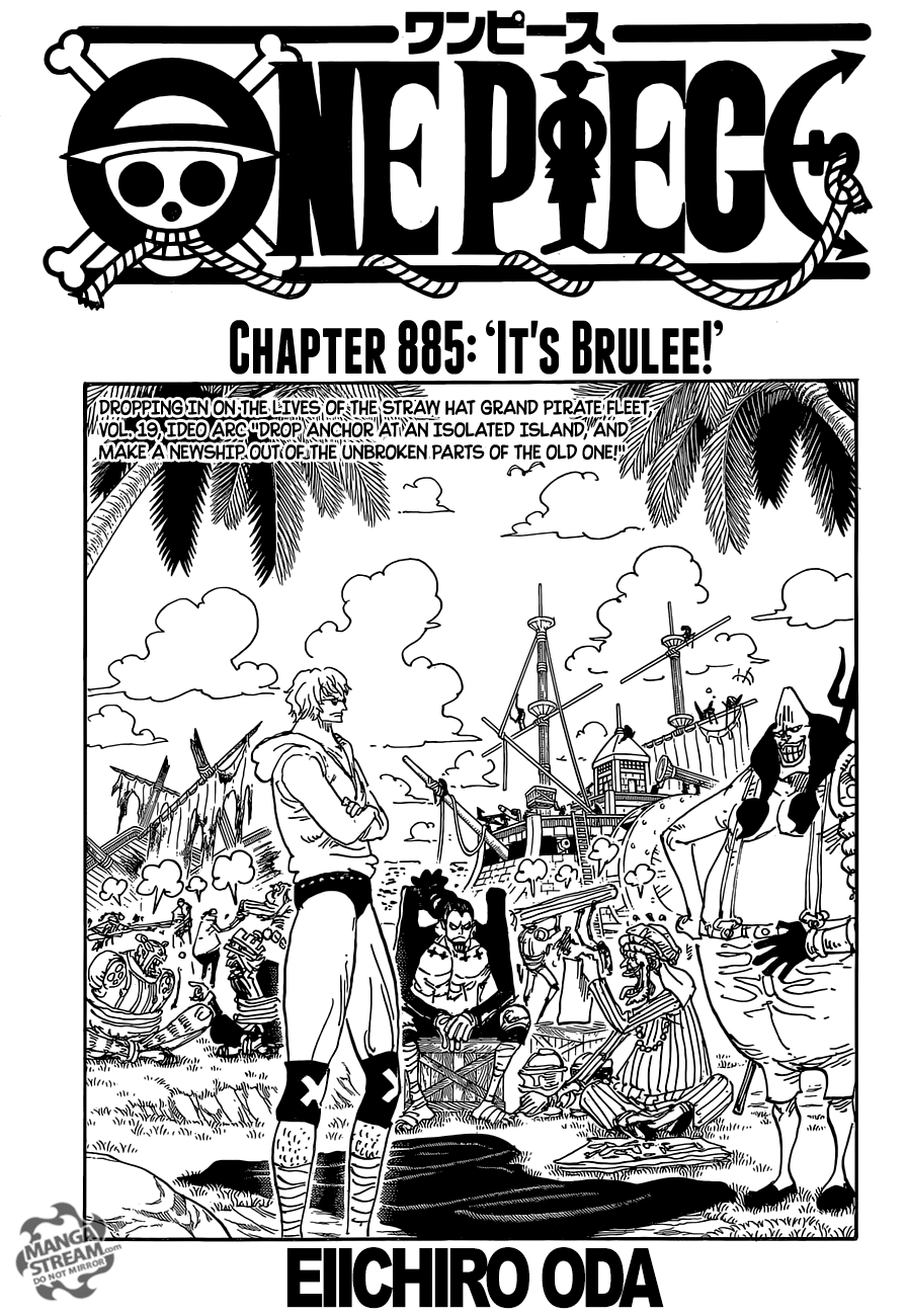 One Piece Chapter 885