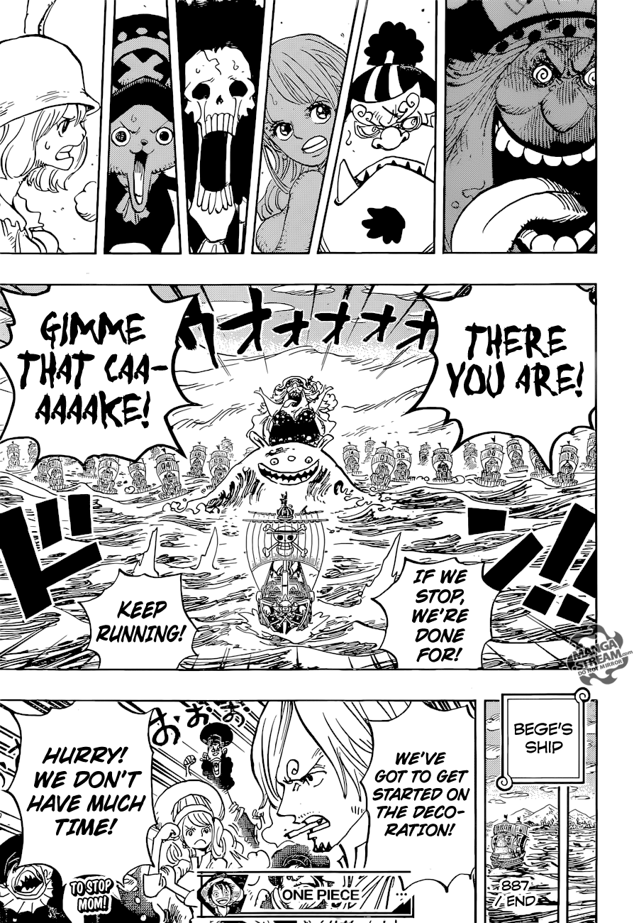 One Piece Chapter 887