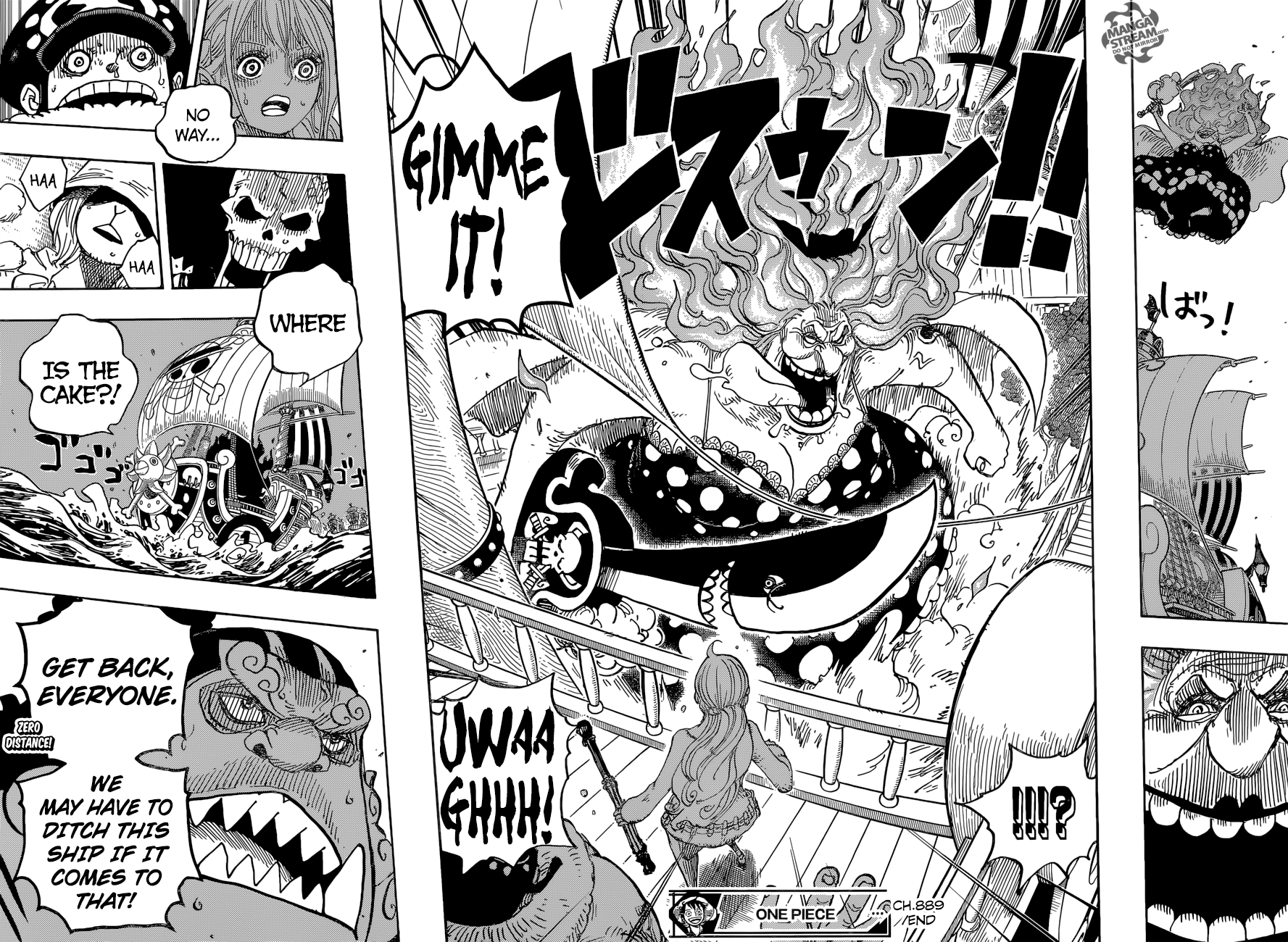 One Piece Chapter 889