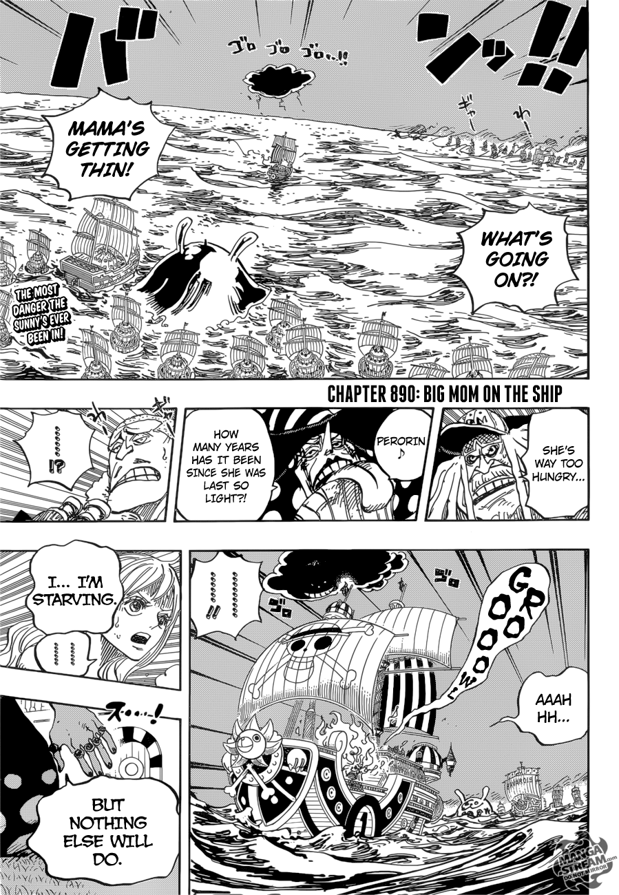 One Piece Chapter 890