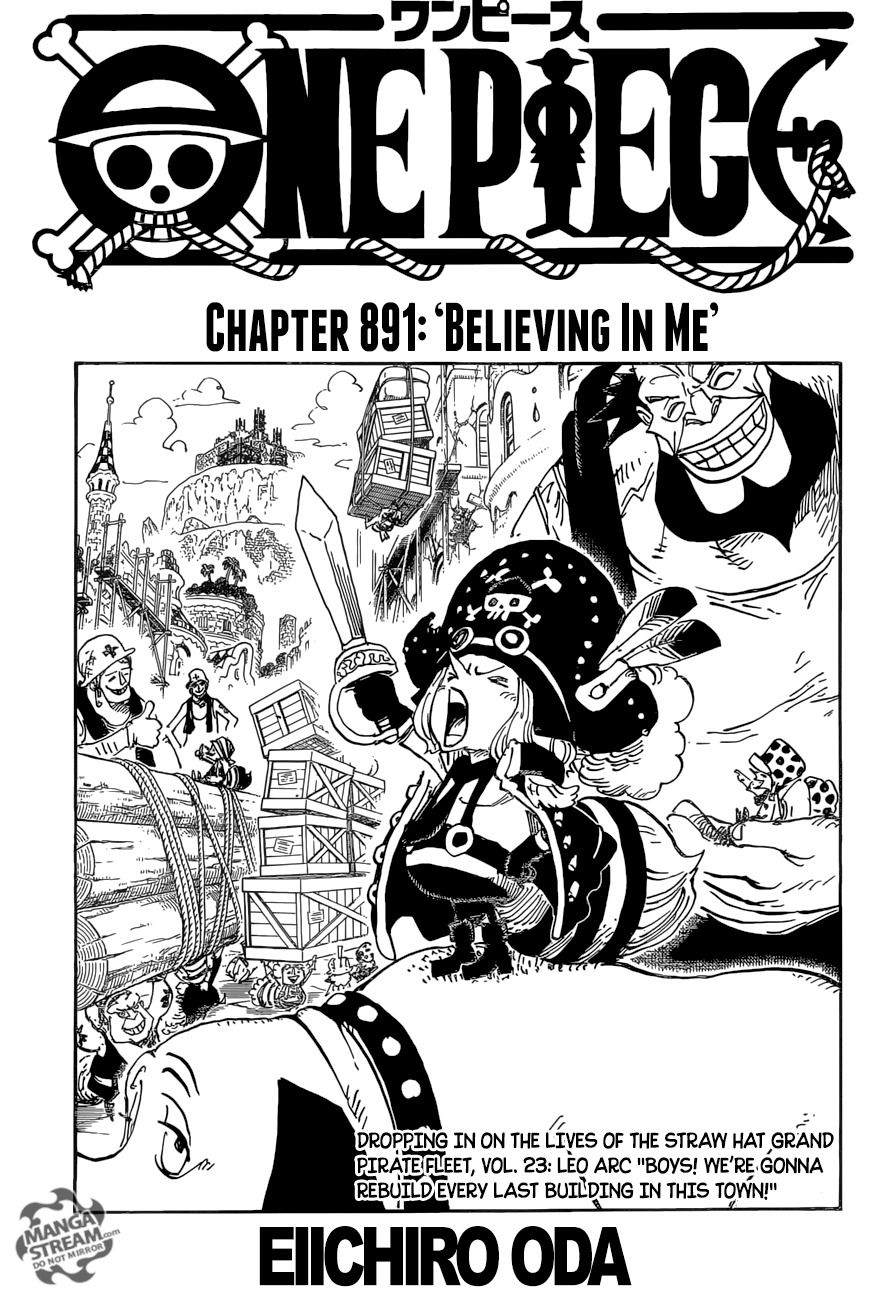 One Piece Chapter 891