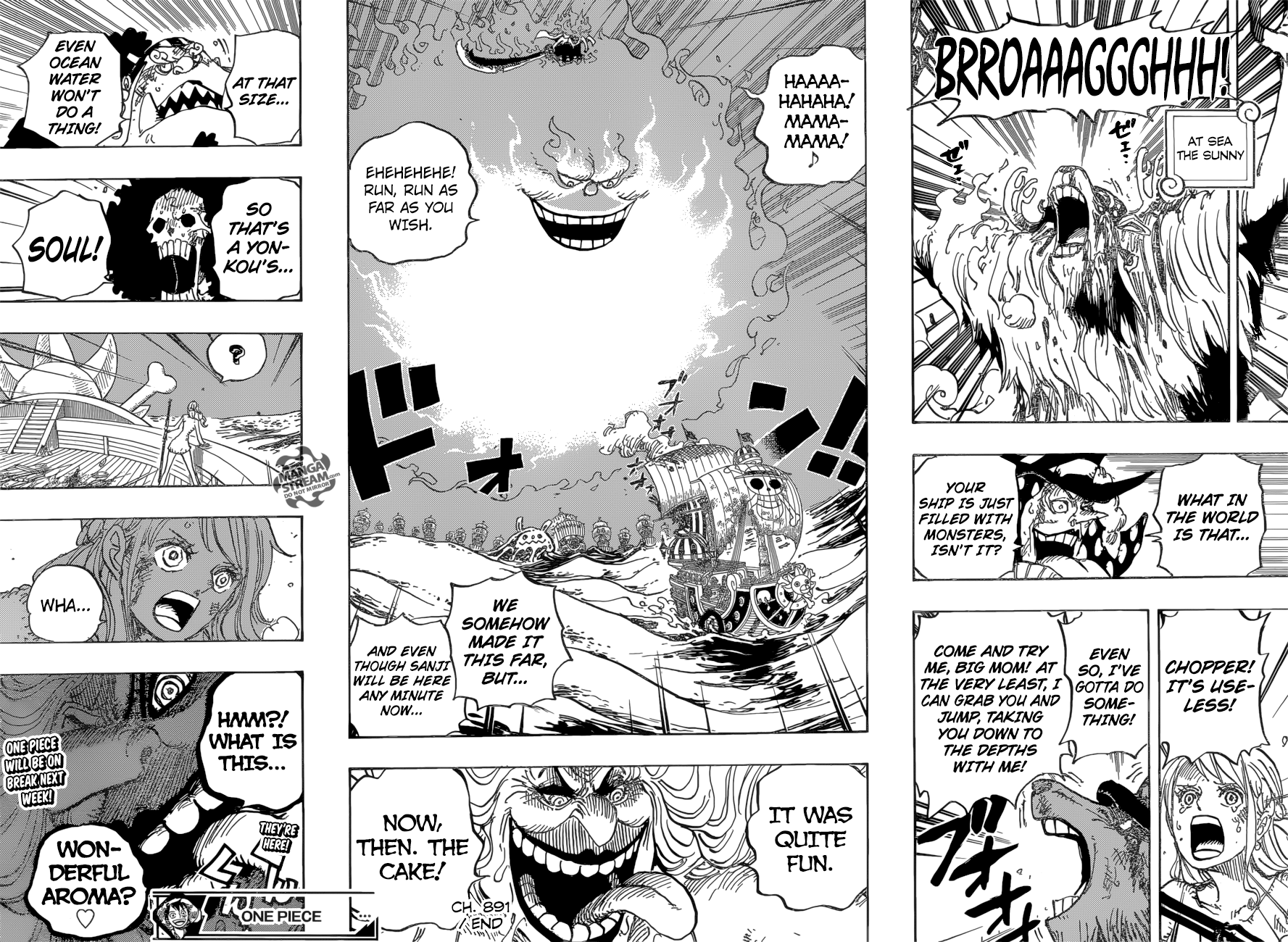 One Piece Chapter 891