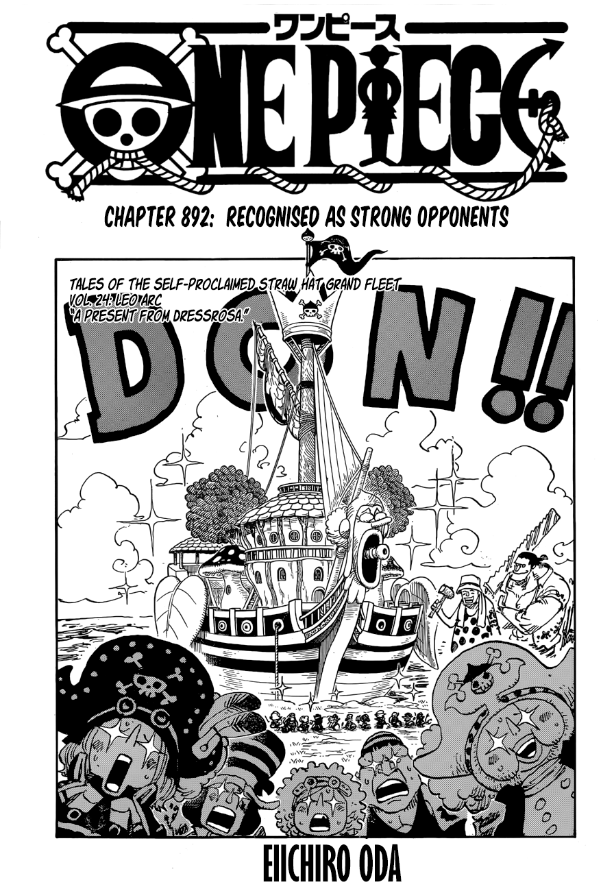 One Piece Chapter 892