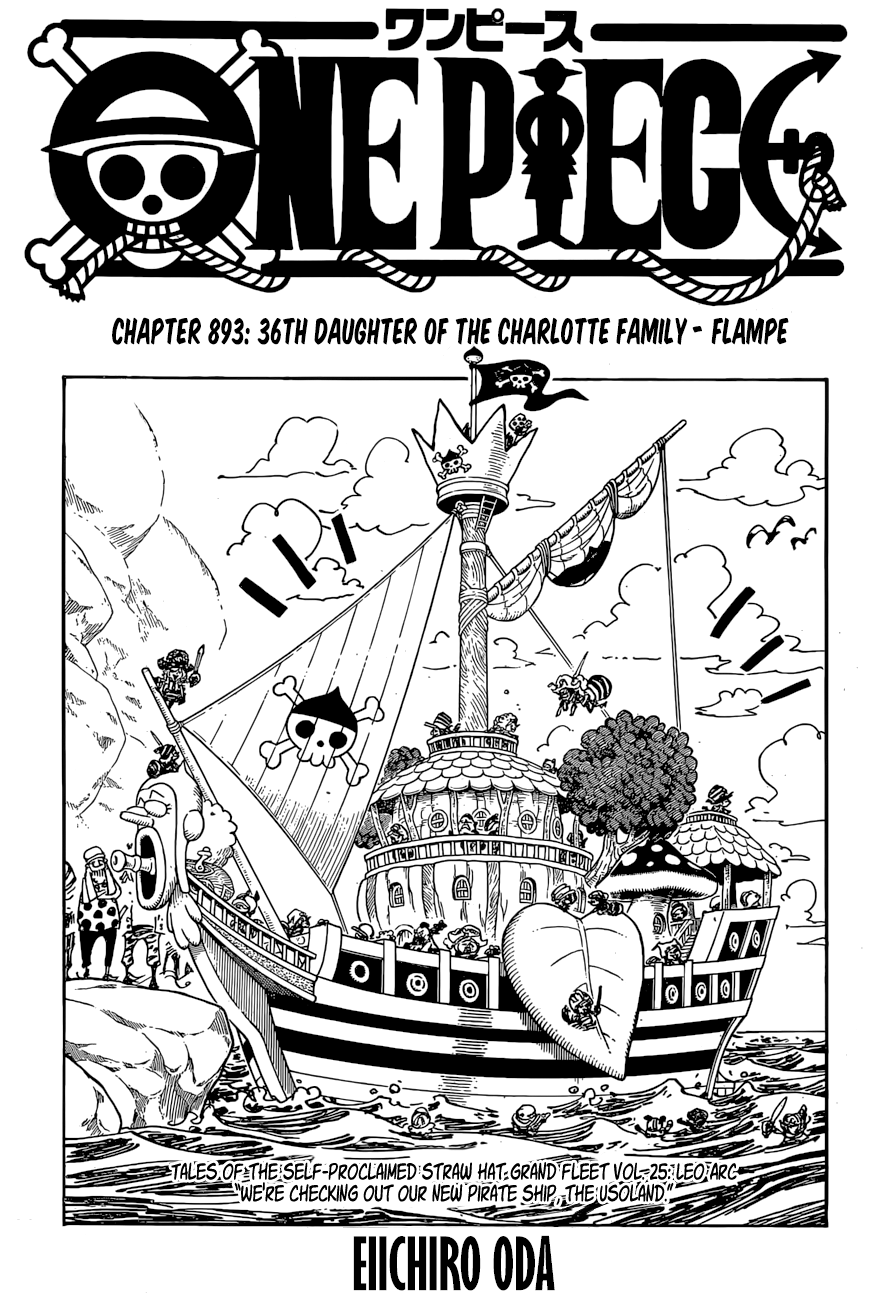 One Piece Chapter 893