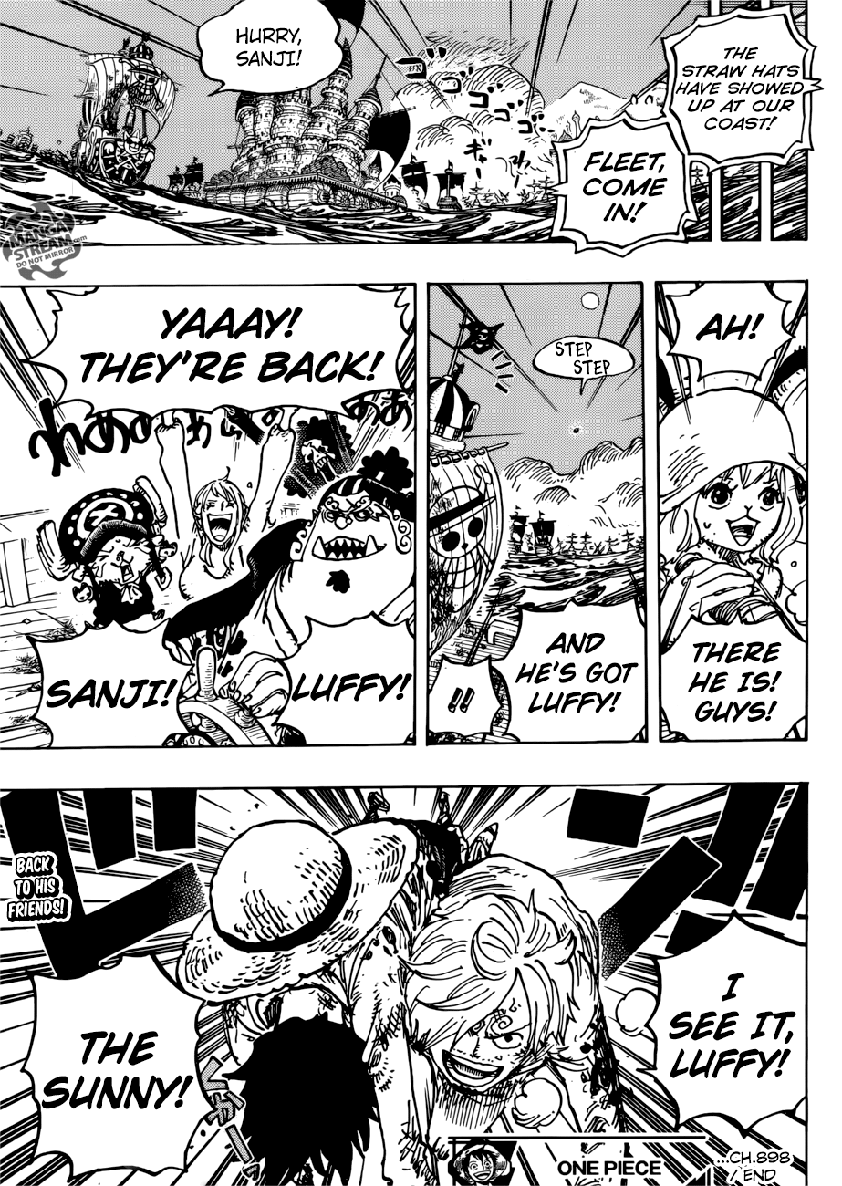 One Piece Chapter 898