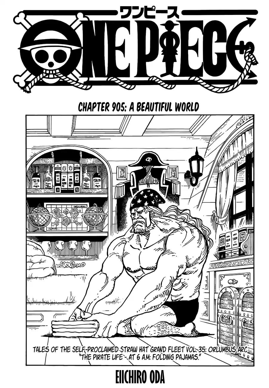 One Piece Chapter 905