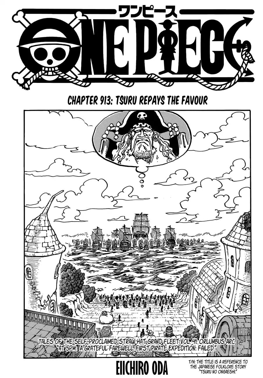 One Piece Chapter 913