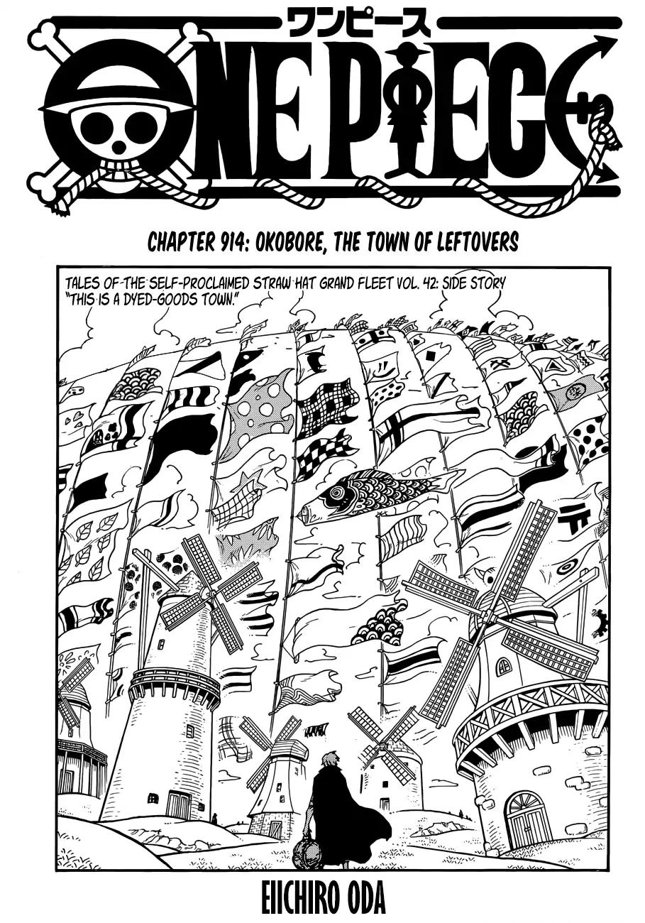 One Piece Chapter 914