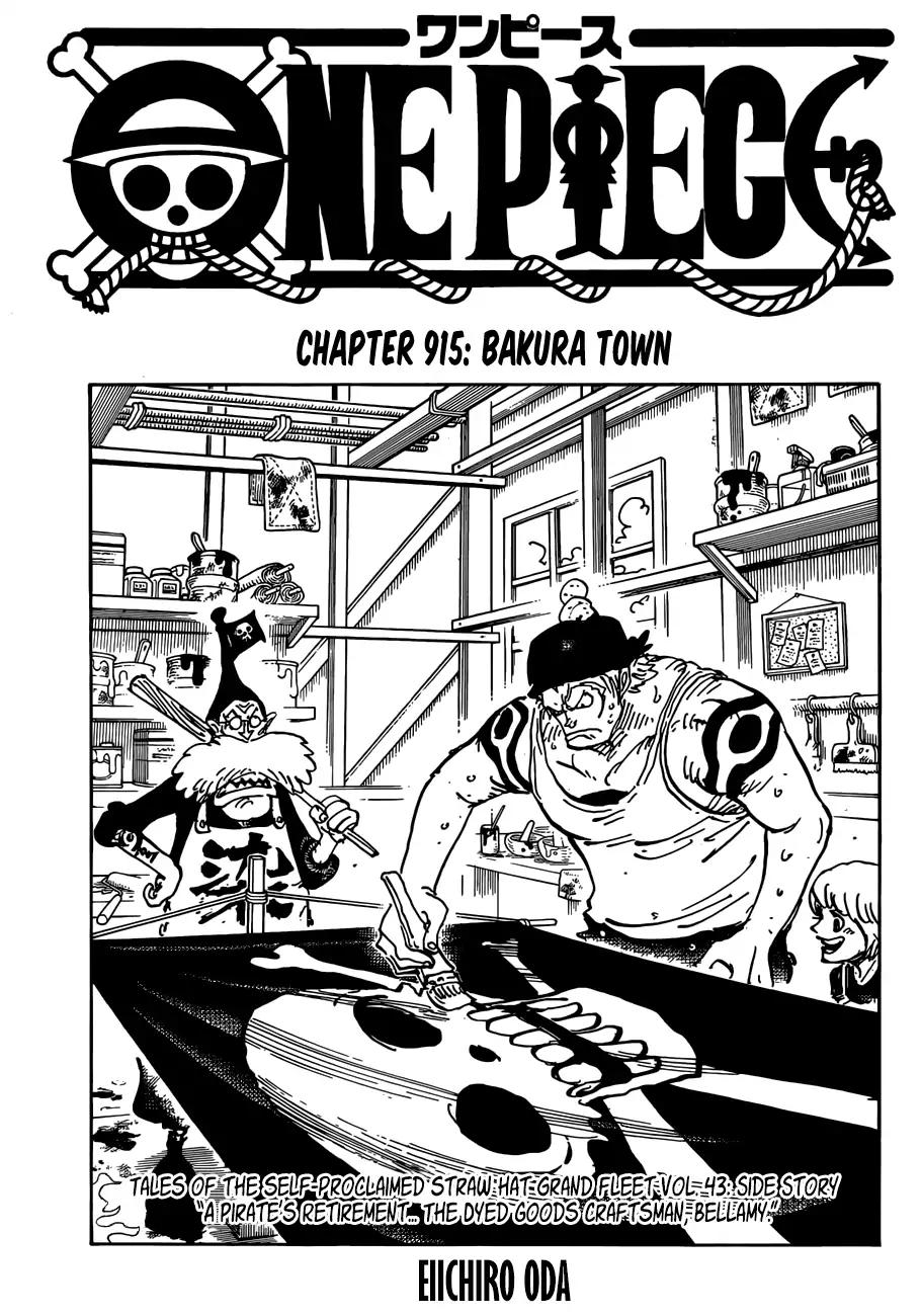 One Piece Chapter 915