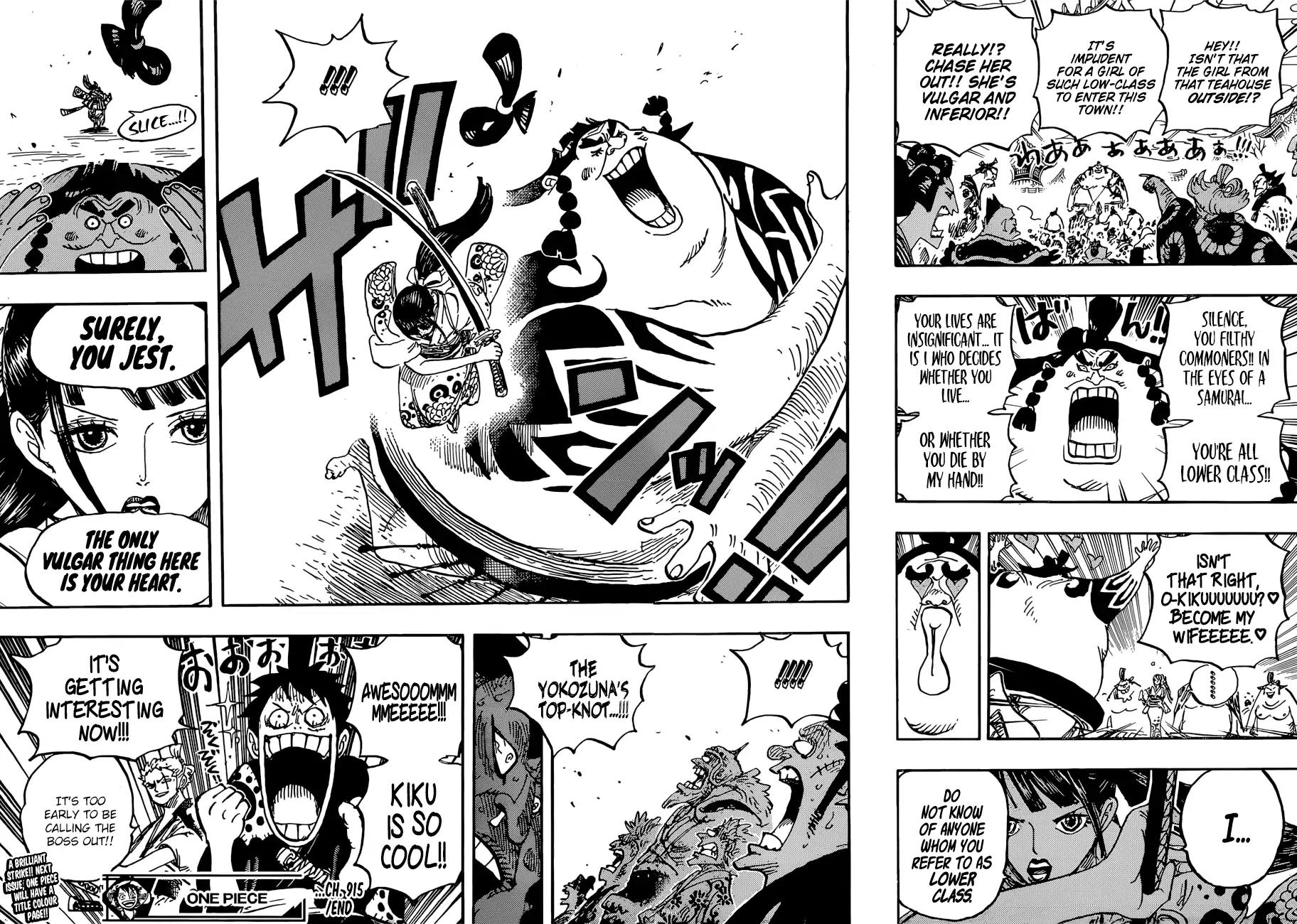 One Piece Chapter 915