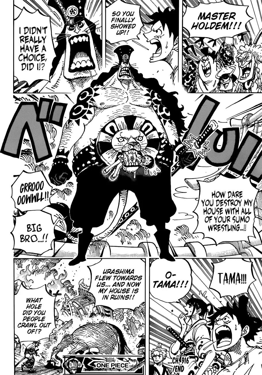 One Piece Chapter 916