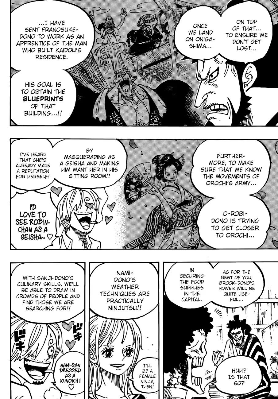 One Piece Chapter 921