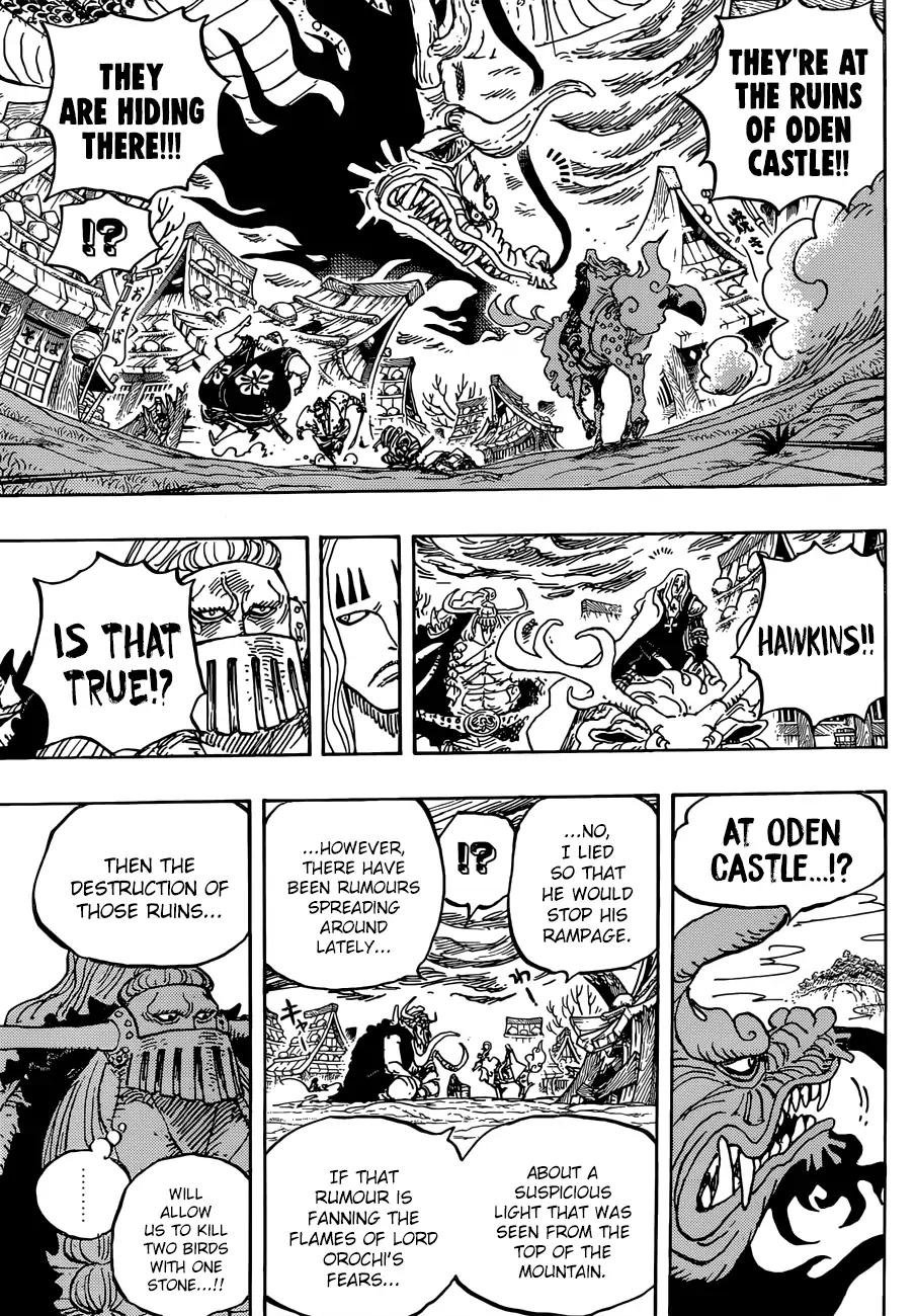 One Piece Chapter 922